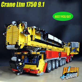 New MOC RC Crane Ltm 1750 9.1 Fit Technic Motor MOC-5721 Kit Building Blocks Bricks Diy Toy Gift
New MOC RC Crane Ltm 1750 9.1 Fit Technic Motor MOC-5721 Kit Building Blocks Bricks Diy Toy Gift