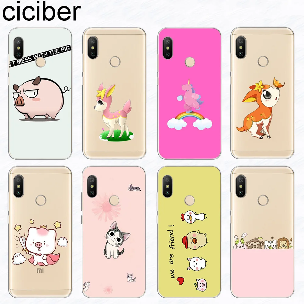 ciciber Phone Case for Xiaomi Redmi Note 7 5 6 4 3 X A Pro Soft TPU Cover for Redmi 6 5 4 3 A X S Plus Pro S2 Cute Pig Cat Funda
ciciber Phone Case for Xiaomi Redmi Note 7 5 6 4 3 X A Pro Soft TPU Cover for Redmi 6 5 4 3 A X S Plus Pro S2 Cute Pig Cat Funda