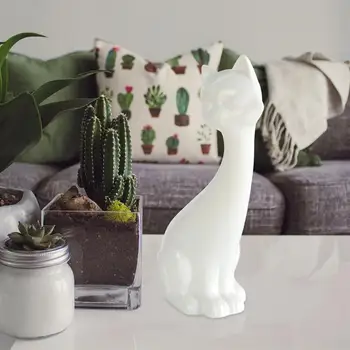 Modern Style Porcelain White Cat Model Creative Animal Decoration Desktop Ornament Birthday Gifts For Table TV Cabinet 22cm 25cm
Modern Style Porcelain White Cat Model Creative Animal Decoration Desktop Ornament Birthday Gifts For Table TV Cabinet 22cm 25cm