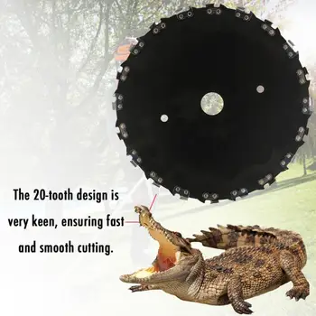 Sharp Steel Grass Trimmer Head Mowing Lawnmower Parts 20-Tooth Disc Blade Grass Weed Brushcutter For Lawnmover Head Supplier
Sharp Steel Grass Trimmer Head Mowing Lawnmower Parts 20-Tooth Disc Blade Grass Weed Brushcutter For Lawnmover Head Supplier