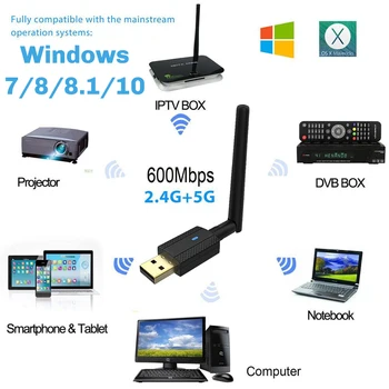 WIFI / Bluetooth Dual Mode WiFi Adapter Bluetooth V4.2 Transmitter Wireless Network Card for PC Desktop Laptop Speaker Sounds
WIFI / Bluetooth Dual Mode WiFi Adapter Bluetooth V4.2 Transmitter Wireless Network Card for PC Desktop Laptop Speaker Sounds