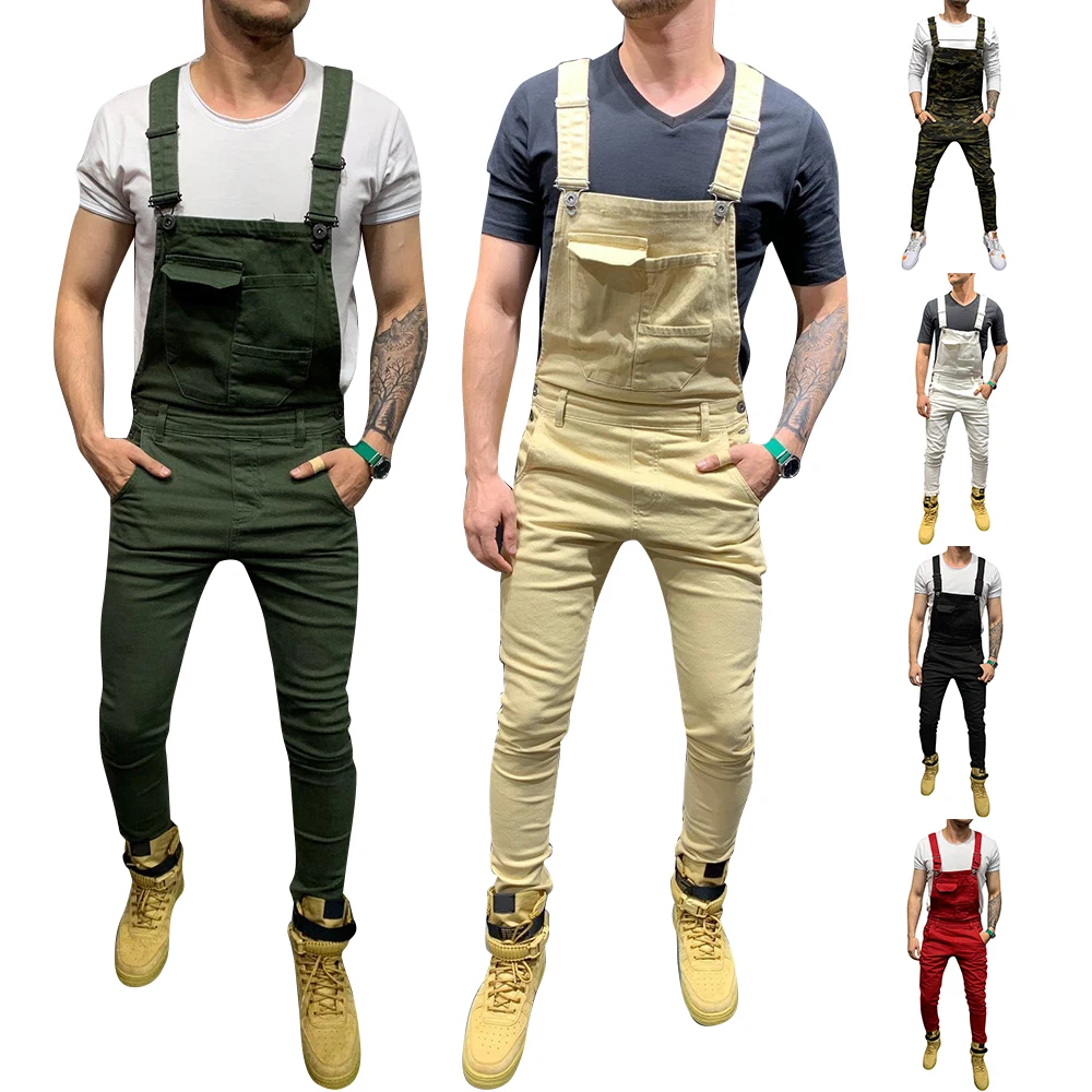 Mens Denim Overalls Dungaree Bib Pants Button Overalls Pocket Jumpsuit Overall Suspender Pants Moto Biker Jeans Pants Trousers
Mens Denim Overalls Dungaree Bib Pants Button Overalls Pocket Jumpsuit Overall Suspender Pants Moto Biker Jeans Pants Trousers