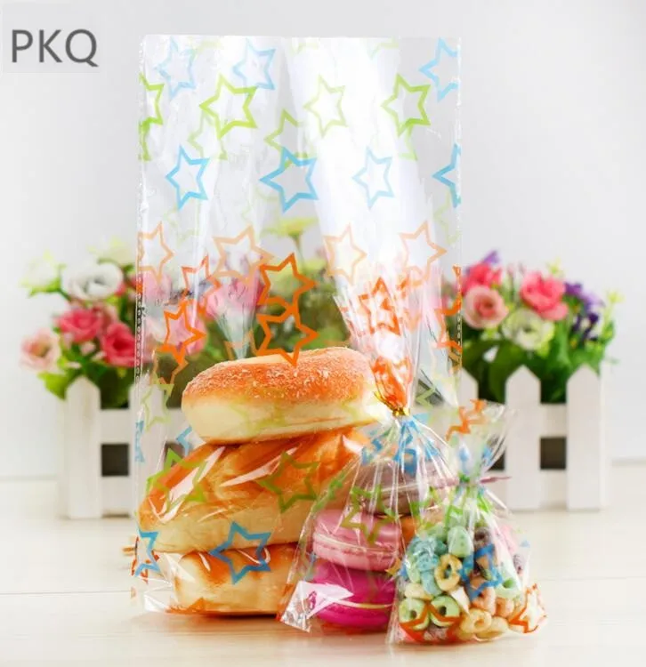 50pcs Transparent Star OPP Plastic Bag For Food Open Top Poly Candy Bag Baking Cake Packaging Bag With Wire Tie 
50pcs Transparent Star OPP Plastic Bag For Food Open Top Poly Candy Bag Baking Cake Packaging Bag With Wire Tie