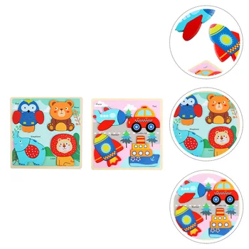 2Pcs Durable Funny Lightweight Interesting Jigsaw Puzzle Wooden Puzzle Puzzle Toy Educational Toy for Boys Children
2Pcs Durable Funny Lightweight Interesting Jigsaw Puzzle Wooden Puzzle Puzzle Toy Educational Toy for Boys Children
