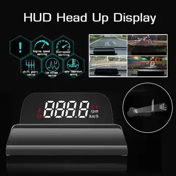 Universal HUD Head-Up Display Car-styling Hud Display Overspeed Warning Windshield Projector Alarm System 2020 NEW
Universal HUD Head-Up Display Car-styling Hud Display Overspeed Warning Windshield Projector Alarm System 2020 NEW