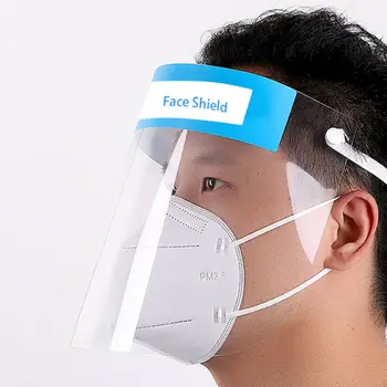 Adjustable 1Pc Protective Full Face Shield Safety Isolation Visor Eye Face Protector Shield Covering Anti Droplet Dust-proof
Adjustable 1Pc Protective Full Face Shield Safety Isolation Visor Eye Face Protector Shield Covering Anti Droplet Dust-proof