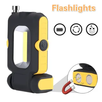 Portable Light Magnet Flashlights COB LED Flashlight 3 Modes Battery Operated Working Lamp Magnet Mini Lighting LED Torches Lamp
Portable Light Magnet Flashlights COB LED Flashlight 3 Modes Battery Operated Working Lamp Magnet Mini Lighting LED Torches Lamp