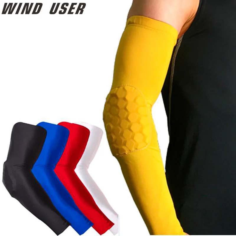 Long Beehive Anti-collision Arm Protection Elbow Protection Basketball Tennis Badminton Taekwondo Wheel Skating Men And Women's
Long Beehive Anti-collision Arm Protection Elbow Protection Basketball Tennis Badminton Taekwondo Wheel Skating Men And Women's