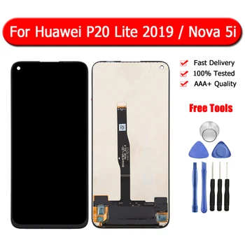 Display Replacement For Huawei Nova 5i LCD Touch Screen Digitizer Assembly For Huawei P20 Lite 2019 GLK-LX1 LX2 LX3 LCD Display
Display Replacement For Huawei Nova 5i LCD Touch Screen Digitizer Assembly For Huawei P20 Lite 2019 GLK-LX1 LX2 LX3 LCD Display