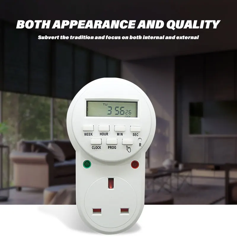 2020 Timer Switch Socket 13A Cycle Time Switch Time Controller Switch Socket Mechanical Plug-in Timing Socket British Standard
2020 Timer Switch Socket 13A Cycle Time Switch Time Controller Switch Socket Mechanical Plug-in Timing Socket British Standard