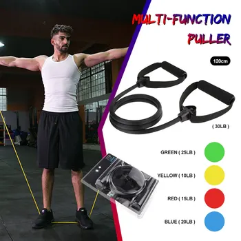 10-30 LB Resistance Bands With Handles Elastic Pull Rope Tubes For Fitness Stretching Workout Resistance Training Expander Bands
10-30 LB Resistance Bands With Handles Elastic Pull Rope Tubes For Fitness Stretching Workout Resistance Training Expander Bands