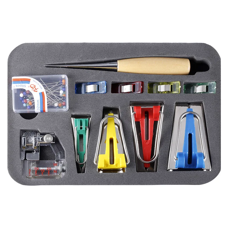 6/12/18/25MM Machine Tools Binding Sew Multifunction Sewing Bias Tape Maker Set DIY Patchwork Quilting Sewing Tools
6/12/18/25MM Machine Tools Binding Sew Multifunction Sewing Bias Tape Maker Set DIY Patchwork Quilting Sewing Tools