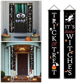 Halloween Hanging Sign Trick Or Treat Banner For Home Decorations Front Porch Door Office Display W3O4
Halloween Hanging Sign Trick Or Treat Banner For Home Decorations Front Porch Door Office Display W3O4