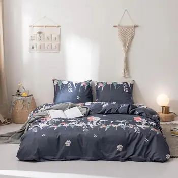Nordic Bed Duvet Cover Set Skin-friendly Pillowcase US Queen Bed Linens Set Modern Floral Pattern Bedclothes for Adults Bed
Nordic Bed Duvet Cover Set Skin-friendly Pillowcase US Queen Bed Linens Set Modern Floral Pattern Bedclothes for Adults Bed