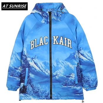men winter jacket parkas coat Snow Mountain Print Thick Cotton Jackets Hip Hop Fashion Casual streetwear Oversized jacket tops
men winter jacket parkas coat Snow Mountain Print Thick Cotton Jackets Hip Hop Fashion Casual streetwear Oversized jacket tops