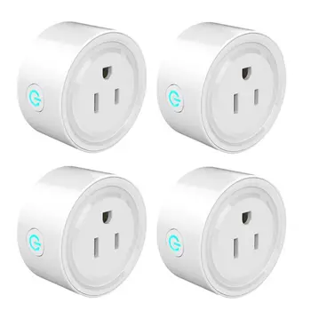 Mini Wifi Smart Plug Outlet Work with Alexa, Google Home, 2.4G Wifi Only, No Hub Required
Mini Wifi Smart Plug Outlet Work with Alexa, Google Home, 2.4G Wifi Only, No Hub Required