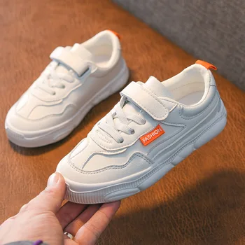 Low-top Children's Shoes Casual Boys' Shoes 2020 New Leather White Sport Shoes Non-slip Soft Bottom Girls Kids Sneakers Sz 25-37
Low-top Children's Shoes Casual Boys' Shoes 2020 New Leather White Sport Shoes Non-slip Soft Bottom Girls Kids Sneakers Sz 25-37