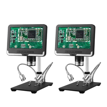AD206 7 Inch LCD Sn 2.0MP 200X Digital Microscope Industrial Inspection Electron Microscope Mobile Phone Repairing PCB Solde
AD206 7 Inch LCD Sn 2.0MP 200X Digital Microscope Industrial Inspection Electron Microscope Mobile Phone Repairing PCB Solde