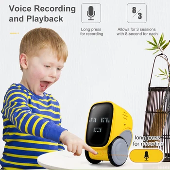 Smart Robot for JJRC R16 Intelligent Education Robot Toy with Gesture Touch Sensing Dancing Voice Control Sound Recording
Smart Robot for JJRC R16 Intelligent Education Robot Toy with Gesture Touch Sensing Dancing Voice Control Sound Recording