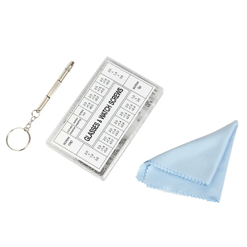 1000PCS Glasses Sunglasses Spectacles Watch Tiny Screws Nut Assortment Repair Tool Kit
1000PCS Glasses Sunglasses Spectacles Watch Tiny Screws Nut Assortment Repair Tool Kit