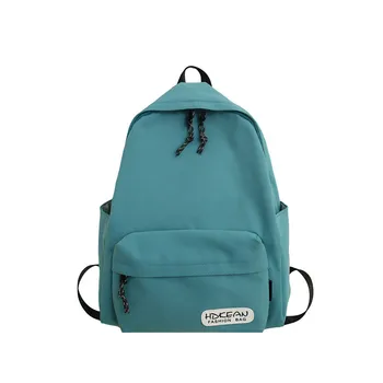 2020 New Nylon Solid Color Schoolbag Casual Simple Daily Student Men and Women Backpack Travel Backpack School Backpack
2020 New Nylon Solid Color Schoolbag Casual Simple Daily Student Men and Women Backpack Travel Backpack School Backpack