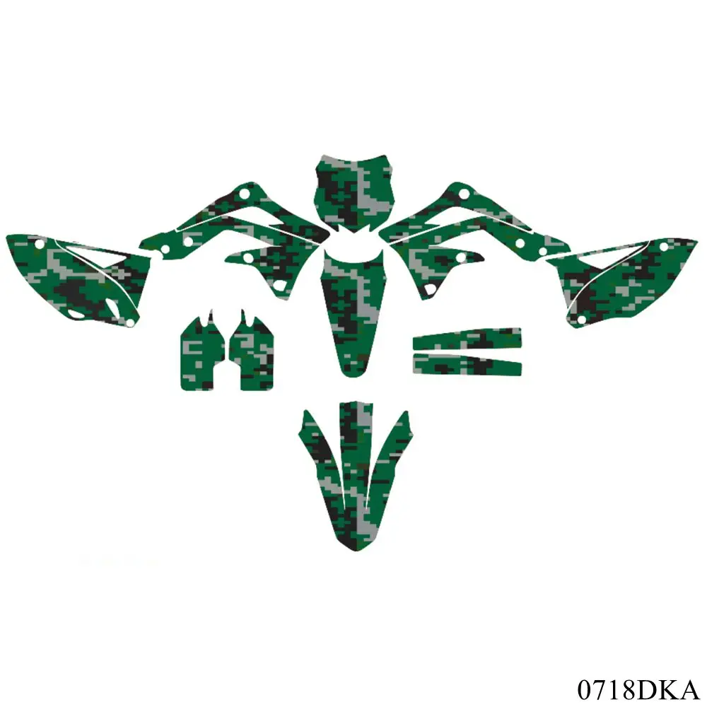 for KAWASAKI KXF450 2013 2014 2015 Graphics Decals Stickers Full Camouflage Custom Number Name 3M Matte Stickers Waterproof
for KAWASAKI KXF450 2013 2014 2015 Graphics Decals Stickers Full Camouflage Custom Number Name 3M Matte Stickers Waterproof