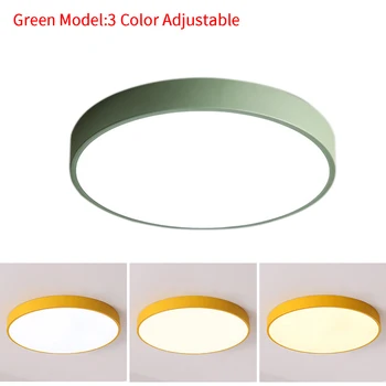 22 Cm Living Room Simple Style Easy Install Modern Colorful Ceiling Light Round Button Control Wide Voltage Macarons LED Lamp
22 Cm Living Room Simple Style Easy Install Modern Colorful Ceiling Light Round Button Control Wide Voltage Macarons LED Lamp