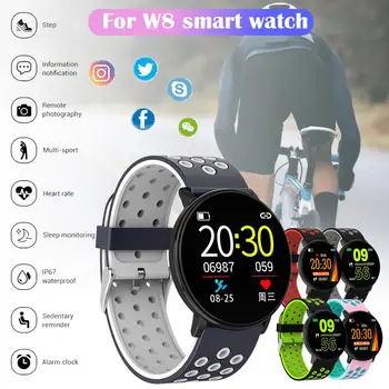 New Smart Watch Heart Rate Monitor Fitness Tracker Pedometer Calorie Smartwatch Waterproof 1.3 Inch LCD Display For Men Women
New Smart Watch Heart Rate Monitor Fitness Tracker Pedometer Calorie Smartwatch Waterproof 1.3 Inch LCD Display For Men Women