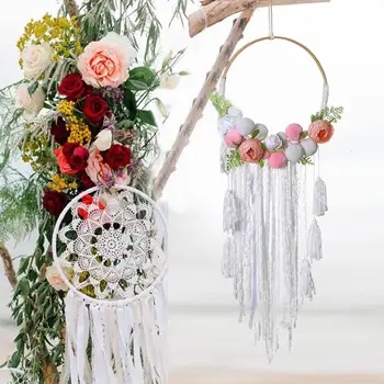 Nordic Large Flower Dream Catcher White Wedding Decoration Room Decor Baby Kids Girls Christmaroom Decoration Gift
Nordic Large Flower Dream Catcher White Wedding Decoration Room Decor Baby Kids Girls Christmaroom Decoration Gift