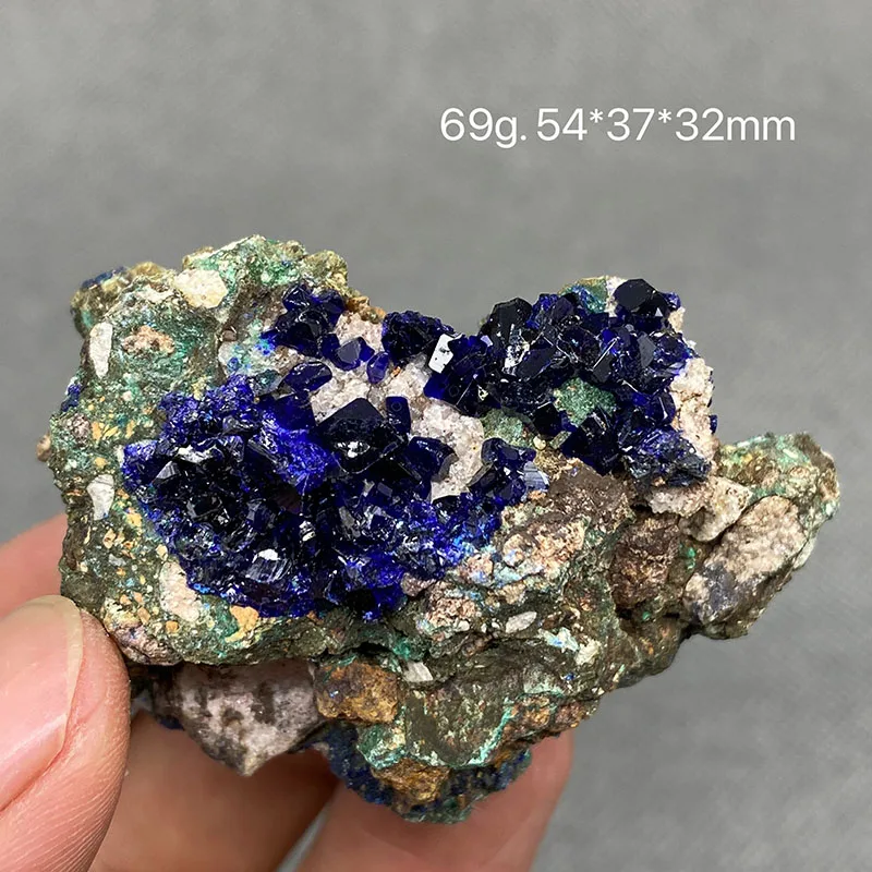 

100% Natural beautiful Azurite and Malachite symbiotic mineral specimen crystal Stones and crystals Healing crystal