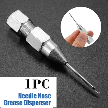 1Pcs Needle Nose Grease Tool Dispenser Nozzle Adaptor Accessories For Grease Gun Accessories For Shafts 
1Pcs Needle Nose Grease Tool Dispenser Nozzle Adaptor Accessories For Grease Gun Accessories For Shafts