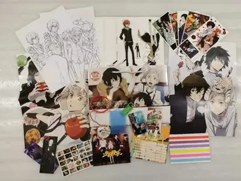 Anime Bungou Stray Dogs Lucky Bag DIY Toy Postcard Badge Poster Bookmark Gift Bag Fans Collection Gift
Anime Bungou Stray Dogs Lucky Bag DIY Toy Postcard Badge Poster Bookmark Gift Bag Fans Collection Gift