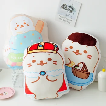 Kawaii Sea Lion&ice Cream Pillow Comtable Double Printing Cartoon Animal Bed Cushion New Doll
Kawaii Sea Lion&ice Cream Pillow Comtable Double Printing Cartoon Animal Bed Cushion New Doll