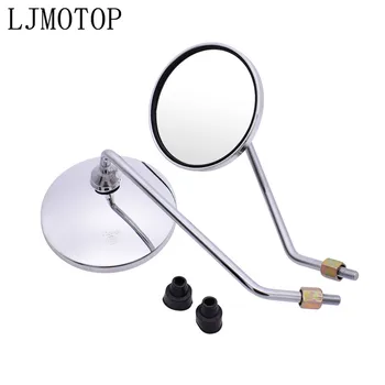 motorcycle mirrors chrome round mirror Big vision Side Mirror For Honda Nc700 Nc750X Nc750D Cb1300 Cb400 Cbr650 Cb500X Crf1000
motorcycle mirrors chrome round mirror Big vision Side Mirror For Honda Nc700 Nc750X Nc750D Cb1300 Cb400 Cbr650 Cb500X Crf1000