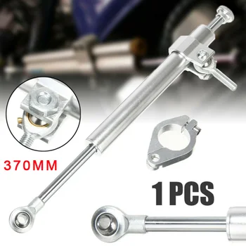 NEW 370mm Silver Universal Aluminum Alloy Motorcycle Steering Damper Fork Stabilizer Control Car Styling Accessories 2020 New
NEW 370mm Silver Universal Aluminum Alloy Motorcycle Steering Damper Fork Stabilizer Control Car Styling Accessories 2020 New