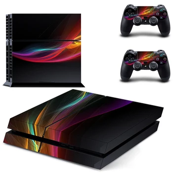 Colorful Line Style Decal Skin Sticker for PS4 Playstation 4 Console Protection Film + 2Pcs Controllers Protective Cover
Colorful Line Style Decal Skin Sticker for PS4 Playstation 4 Console Protection Film + 2Pcs Controllers Protective Cover