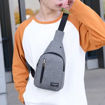 Cross-border for 2020 new men BaoHu nylon chest shoulder inclined bag, leisure bag outside movement both men and women 
Cross-border for 2020 new men BaoHu nylon chest shoulder inclined bag, leisure bag outside movement both men and women