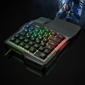 K108 Gaming Keyboard One-Handed Mechanical Keyboard For Laptop Computer Portable Gamer Keyboard For PUBG Phone
K108 Gaming Keyboard One-Handed Mechanical Keyboard For Laptop Computer Portable Gamer Keyboard For PUBG Phone