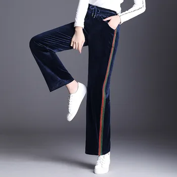 Nonis Elastic High Waist Drawstring Wide Leg Loose Women Pants Full Length Wide Leg Straight Trouser Plus Size 6xl Pleuche
Nonis Elastic High Waist Drawstring Wide Leg Loose Women Pants Full Length Wide Leg Straight Trouser Plus Size 6xl Pleuche