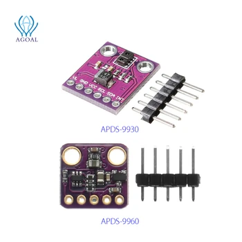 APDS-9930 GY-9960-LLC APDS-9960 Digital Proximity And Ambient Light Sensor Proximity Detection And Non Contact Module Board
APDS-9930 GY-9960-LLC APDS-9960 Digital Proximity And Ambient Light Sensor Proximity Detection And Non Contact Module Board
