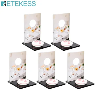 Retekess TD024 5pcs Mechanical Desktop Card For Call Button Restaurant Pager Customer Service Wireless Caller Waiter Call Button
Retekess TD024 5pcs Mechanical Desktop Card For Call Button Restaurant Pager Customer Service Wireless Caller Waiter Call Button