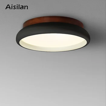 Aisilan LED Ceiling Light Nordic Style Lamp Living Room Lighting Fixture Bedroom Kitchen Foyer Wooden Surface Mount Lamp AC 220V
Aisilan LED Ceiling Light Nordic Style Lamp Living Room Lighting Fixture Bedroom Kitchen Foyer Wooden Surface Mount Lamp AC 220V