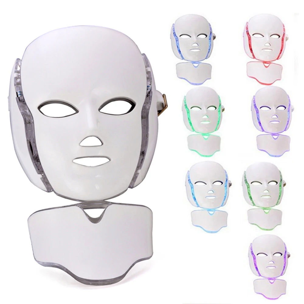 7 Colors Led Facial Mask Led Korean Photon Therapy Face Mask Machine Light Therapy Acne Mask Neck Beauty Led Mask Skin Mouisture
7 Colors Led Facial Mask Led Korean Photon Therapy Face Mask Machine Light Therapy Acne Mask Neck Beauty Led Mask Skin Mouisture