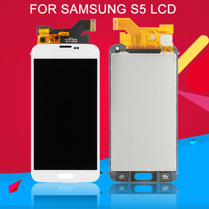 Dinamico Replacement For Samsung Galaxy S5 LCD G900 G900F G900A i9600 LCD S5 Phone Display With Touch Screen Digitizer Assembly
Dinamico Replacement For Samsung Galaxy S5 LCD G900 G900F G900A i9600 LCD S5 Phone Display With Touch Screen Digitizer Assembly