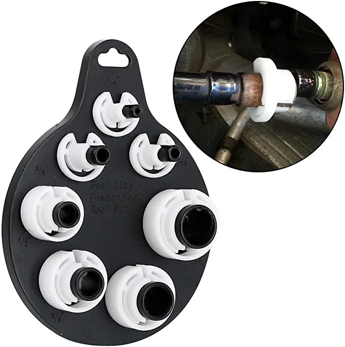 Air Conditioner and Fuel Line Quick Disconnect Tool Set Standard Sizes for Multiple Applications
Air Conditioner and Fuel Line Quick Disconnect Tool Set Standard Sizes for Multiple Applications