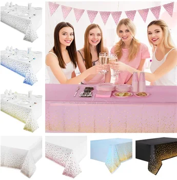 Disposable Table Cloth 11 Styles Party Tablecloth Dot Rectangular Plastic Table Cover For Graduation Birthday
Disposable Table Cloth 11 Styles Party Tablecloth Dot Rectangular Plastic Table Cover For Graduation Birthday