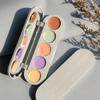 5 Color Matte Face Concealer Palette Highlighter Concealer Cream Eye Contour Corrector Waterproof Shadow Eye Make Up Pallete
5 Color Matte Face Concealer Palette Highlighter Concealer Cream Eye Contour Corrector Waterproof Shadow Eye Make Up Pallete
