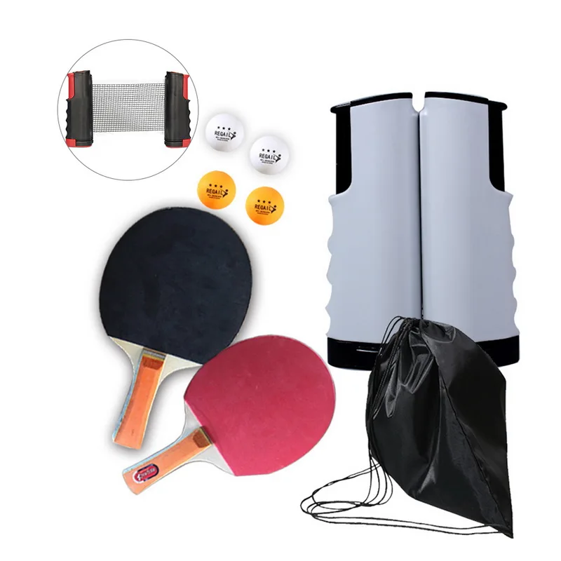 Professional Table Tennis Sports Trainning Set Racket Blade Mesh Net Student Sports Equipment Simple Portable
Professional Table Tennis Sports Trainning Set Racket Blade Mesh Net Student Sports Equipment Simple Portable