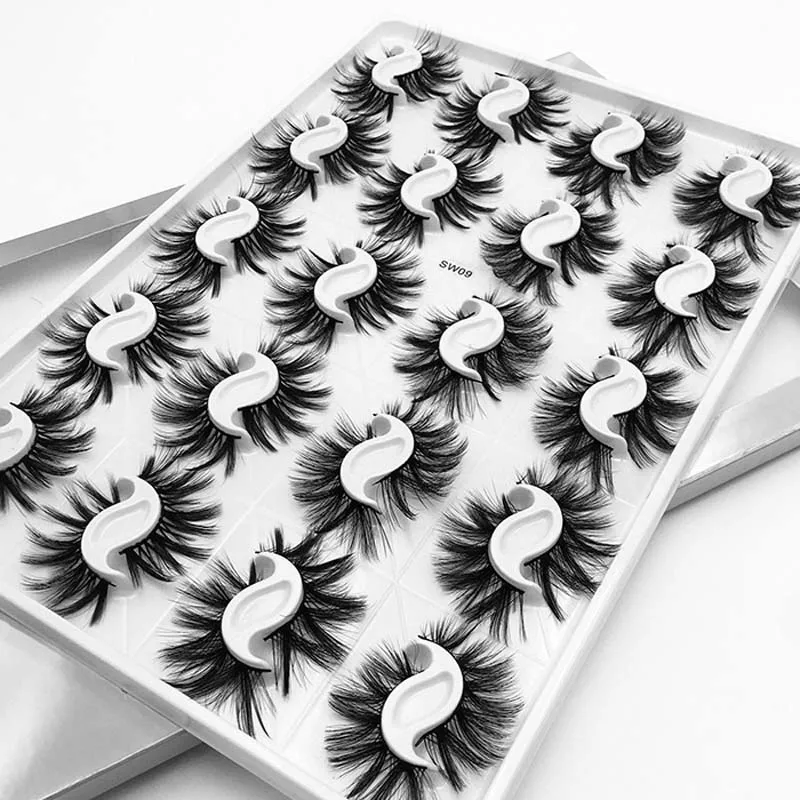 Laser Packing Thick Natural Long 20 Pairs 3D False Eyelashes Set Curly Crisscross Handmade Fake Lashes Makeup For Eye 3 Sets/Lot
Laser Packing Thick Natural Long 20 Pairs 3D False Eyelashes Set Curly Crisscross Handmade Fake Lashes Makeup For Eye 3 Sets/Lot