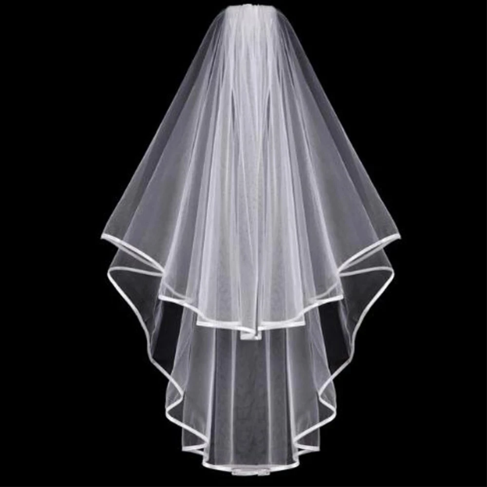 Tulle Crinkle Hem Wedding Veil Short Mantilla Bride Head Accessories Bridal Veils With Comb
Tulle Crinkle Hem Wedding Veil Short Mantilla Bride Head Accessories Bridal Veils With Comb